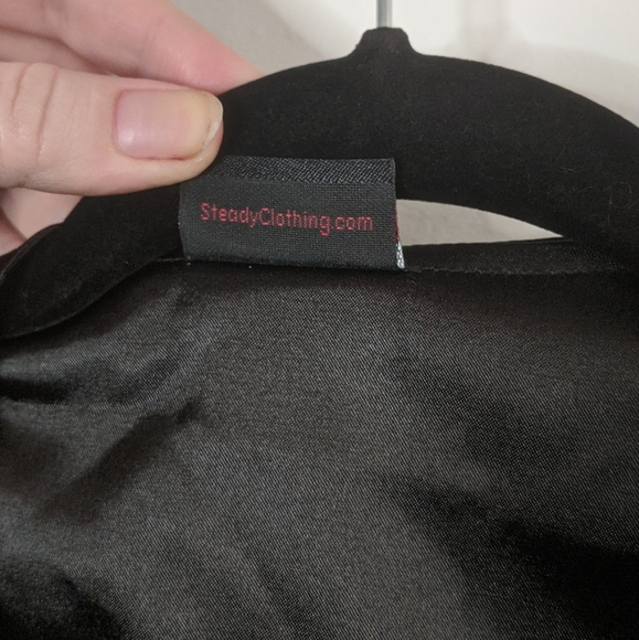 Switchblade Stiletto Plaid Vest Vintage Steady L - Picture 6 of 9